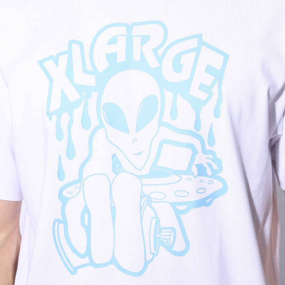 エクストララージ（XLARGE）（メンズ）ALIEN SPRAYER ショートスリーブ Tシャツ 101241011019-WHITE