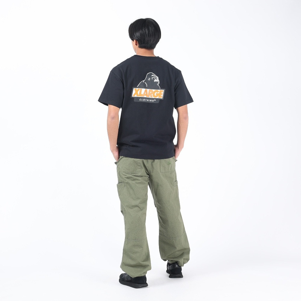 エクストララージ（XLARGE）（メンズ）SLANTED OG 半袖Tシャツ 101241011022-BLACK