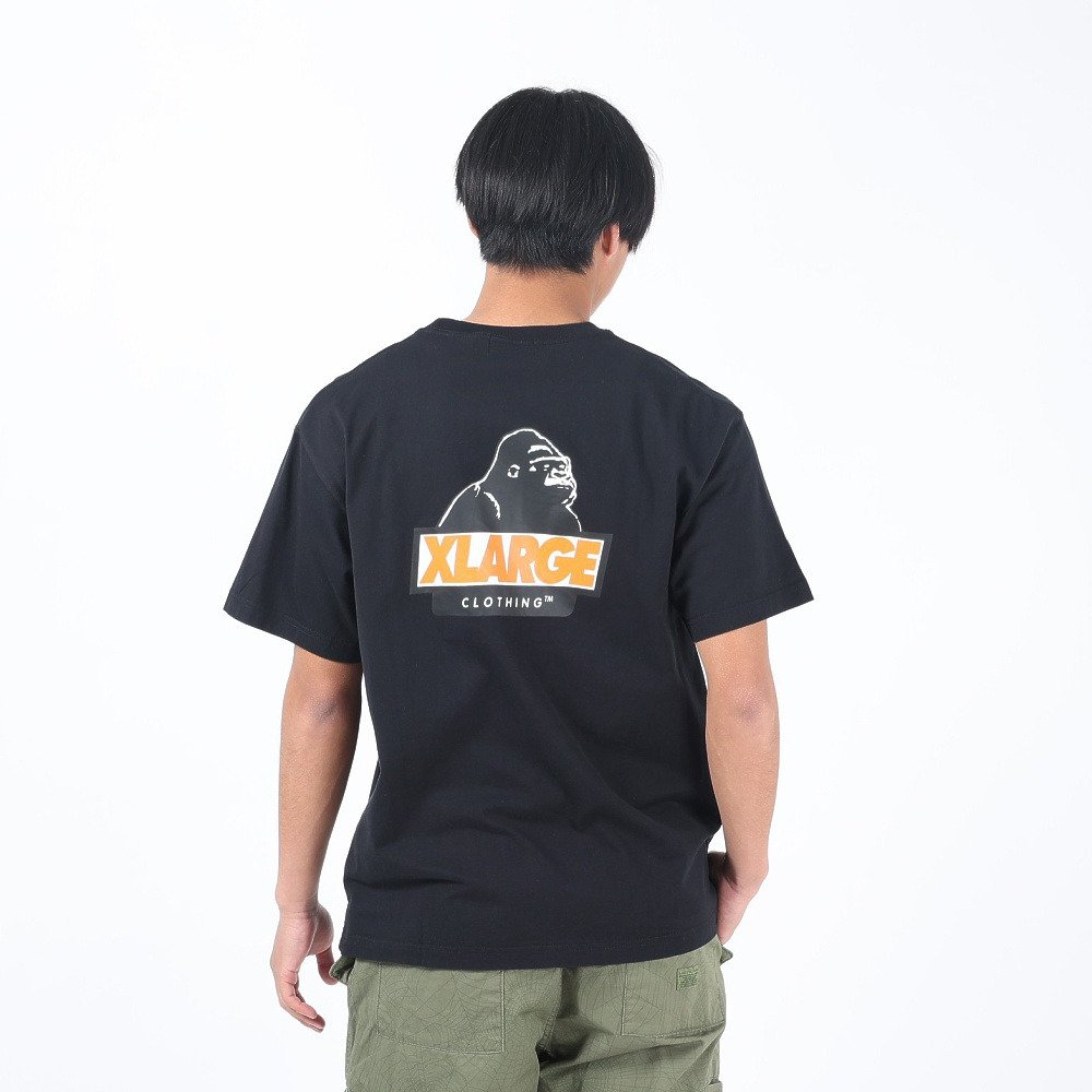 エクストララージ（XLARGE）（メンズ）SLANTED OG 半袖Tシャツ 101241011022-BLACK