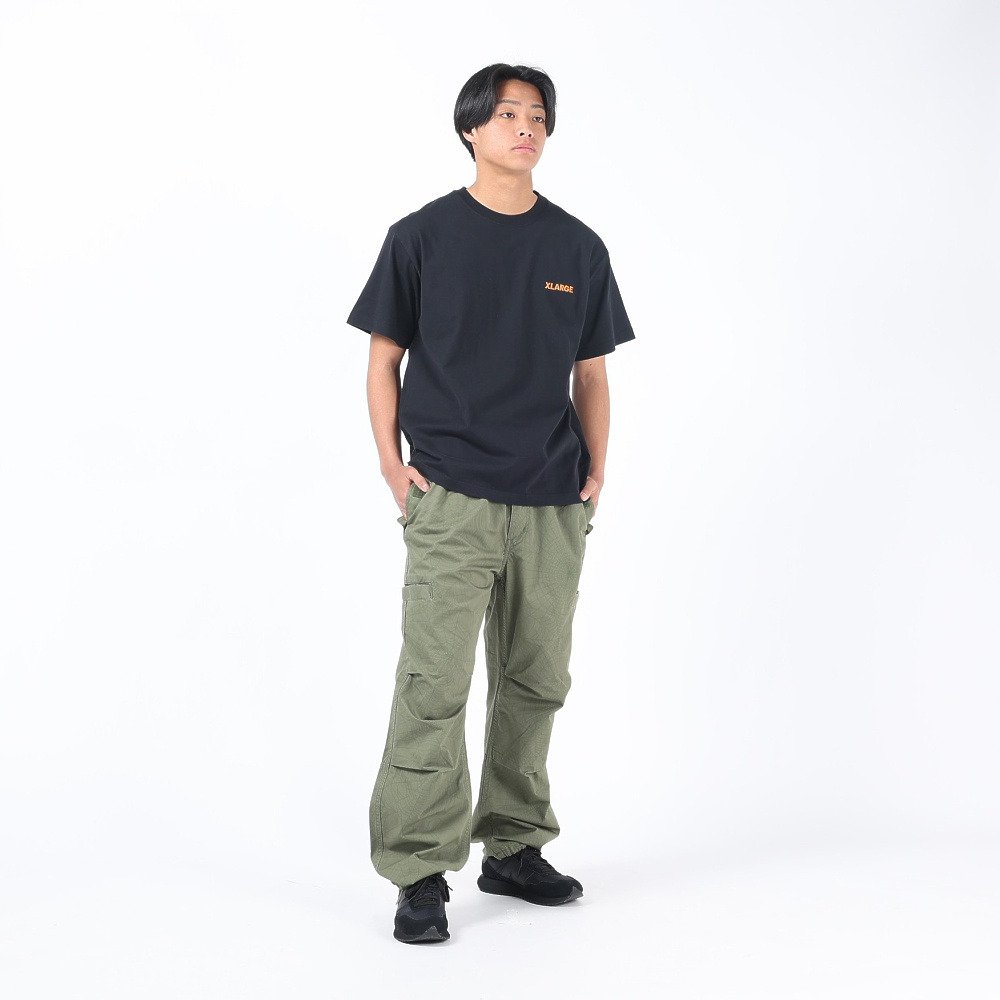 エクストララージ（XLARGE）（メンズ）SLANTED OG 半袖Tシャツ 101241011022-BLACK