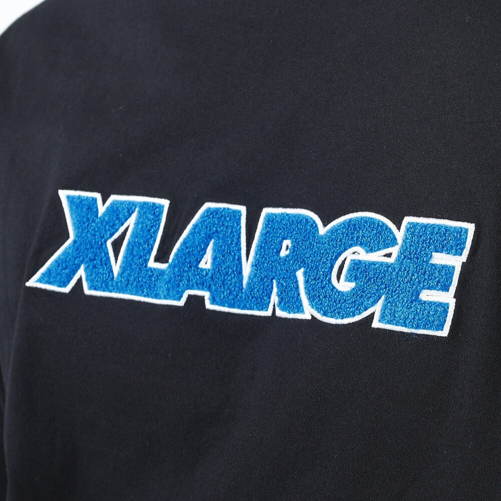 エクストララージ（XLARGE）（メンズ）STANDARD LOGO 長袖Tシャツ 101241011024-BLACK