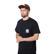 エクストララージ（XLARGE）（メンズ）エンブレム ショートスリーブ ポケット Tシャツ 101241011025-BLACK