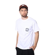 エクストララージ（XLARGE）（メンズ）エンブレム ショートスリーブ ポケット Tシャツ 101241011025-WHITE