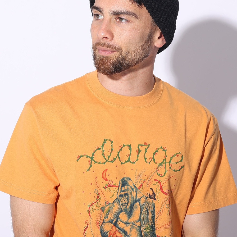 エクストララージ（XLARGE）（メンズ）FEEL NATURE ショートスリーブ Tシャツ 101241011026-ORANGE