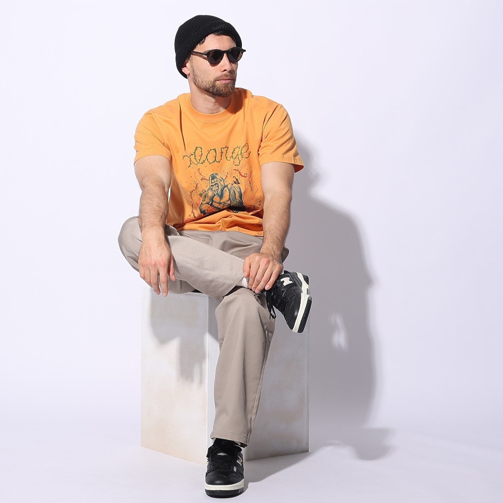 エクストララージ（XLARGE）（メンズ）FEEL NATURE ショートスリーブ Tシャツ 101241011026-ORANGE