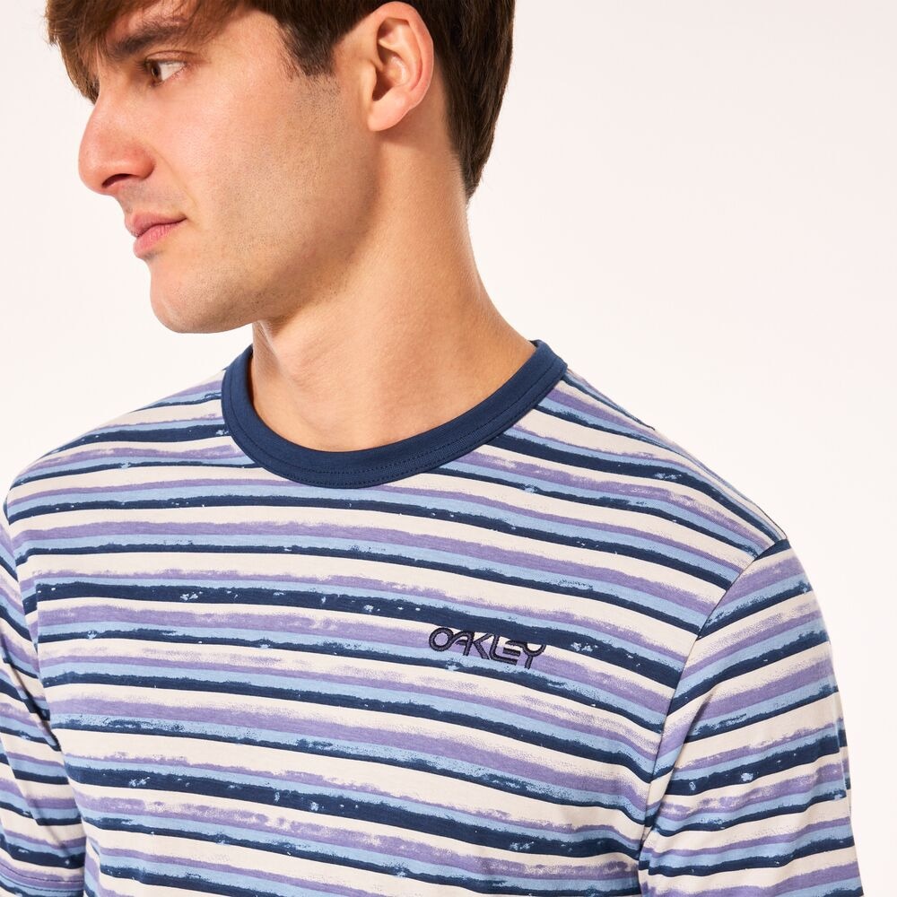 オークリー（OAKLEY）（メンズ）BLURRRED STRIPES 半袖Tシャツ FOA405507-9ZG