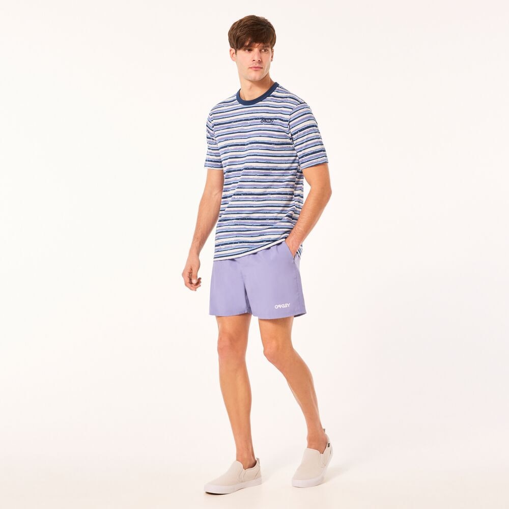 オークリー（OAKLEY）（メンズ）BLURRRED STRIPES 半袖Tシャツ FOA405507-9ZG