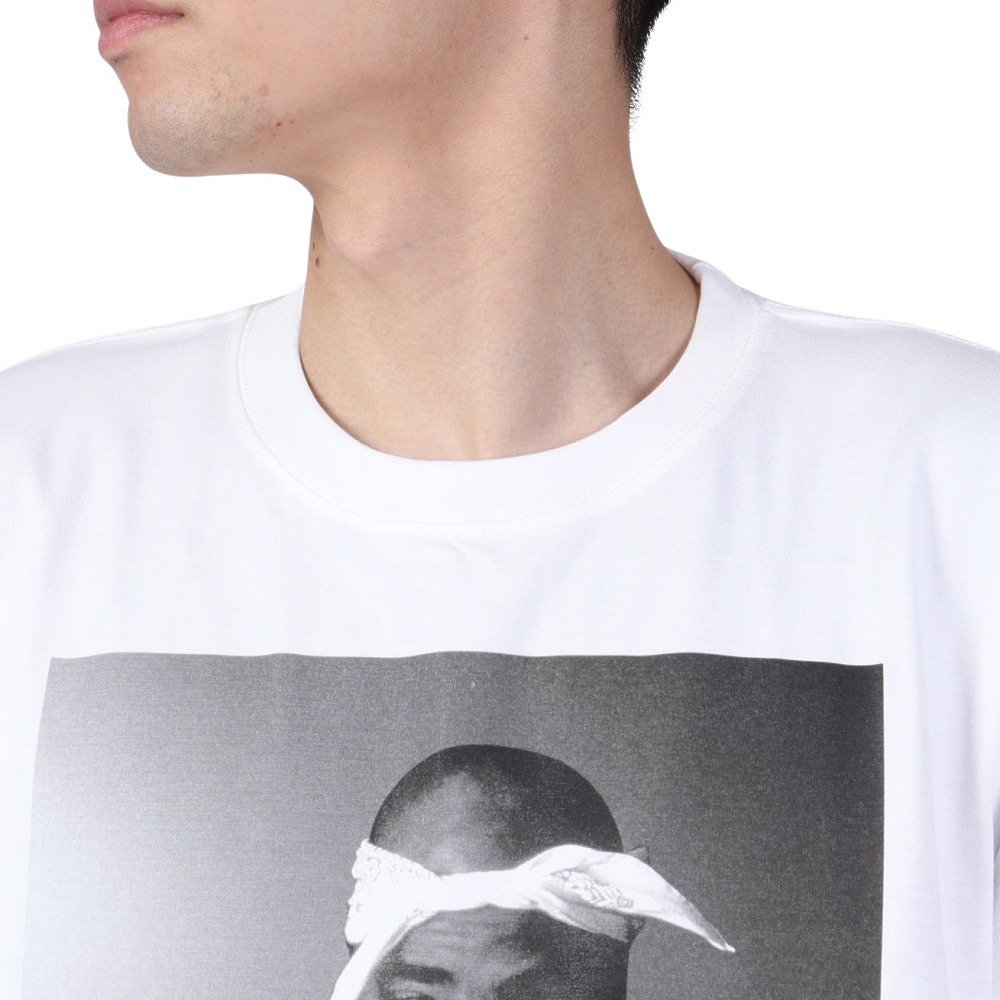 1993 デザイン ワールド ヒップ ホップ（1993 DESIGNED WORLD HIP HOP）（メンズ）1993 WEST PAC 半袖Tシャツ 1993-23A077-White