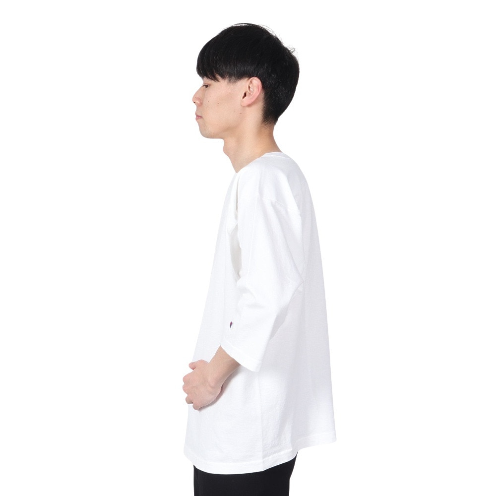 チャンピオン-ヘリテイジ（CHAMPION-HERITAGE）（メンズ）Tシャツ 七分袖 T1011 ティーテンイレブン 3/4スリーブ フットボールTシャツ C5-P405 010