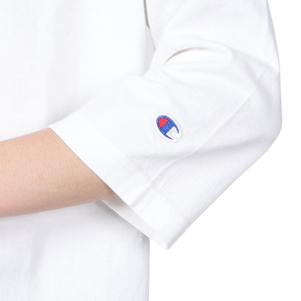 チャンピオン-ヘリテイジ（CHAMPION-HERITAGE）（メンズ）Tシャツ 七分袖 T1011 ティーテンイレブン 3/4スリーブ フットボールTシャツ C5-P405 010