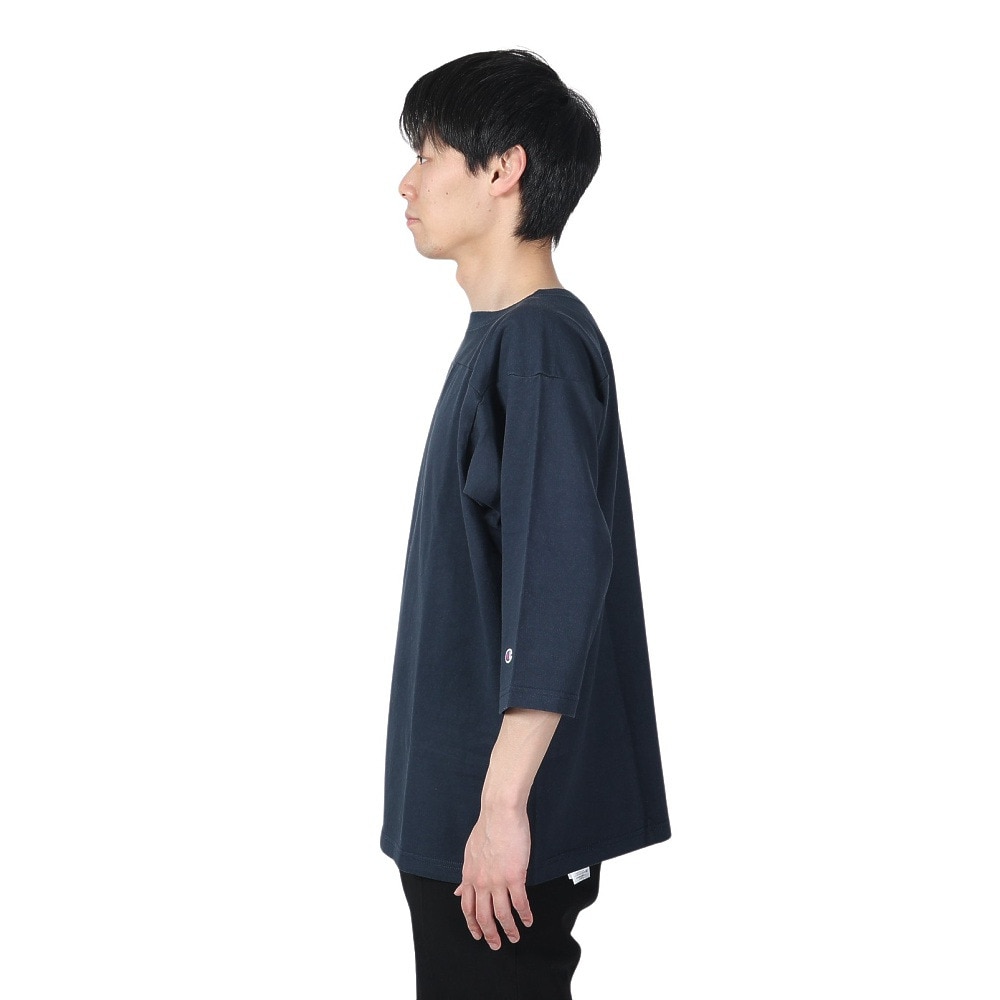 チャンピオン-ヘリテイジ（CHAMPION-HERITAGE）（メンズ）Tシャツ 七分袖 T1011 ティーテンイレブン 3/4スリーブ フットボールTシャツ C5-P405 370