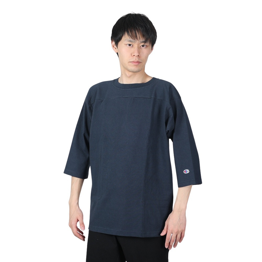 チャンピオン-ヘリテイジ（CHAMPION-HERITAGE）（メンズ）ティーテンイレブン 3/4スリーブ フットボールTシャツ C5-P405 370