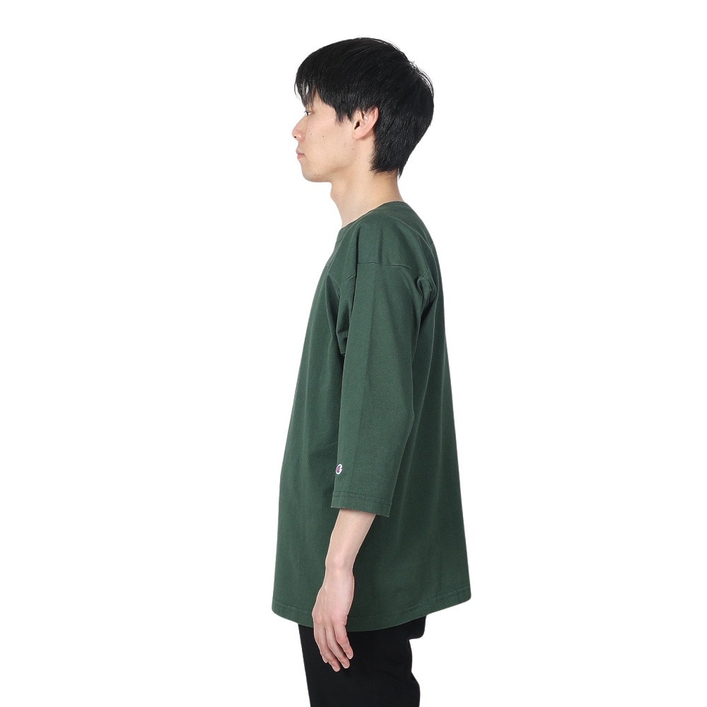 チャンピオン-ヘリテイジ（CHAMPION-HERITAGE）（メンズ）Tシャツ 七分袖 T1011 ティーテンイレブン 3/4スリーブ フットボールTシャツ C5-P405 560