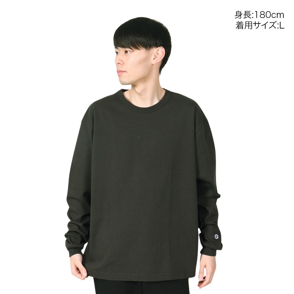 チャンピオン-ヘリテイジ（CHAMPION-HERITAGE）（メンズ、レディース）ティーテンイレブン ロングスリーブTシャツ 24SS MADE IN USA C5-U409 090