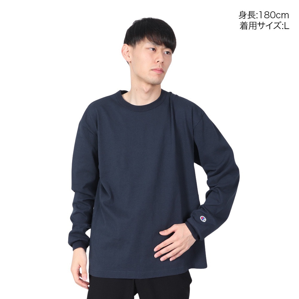 チャンピオン-ヘリテイジ（CHAMPION-HERITAGE）（メンズ、レディース）ティーテンイレブン ロングスリーブTシャツ 24SS MADE IN USA C5-U409 370