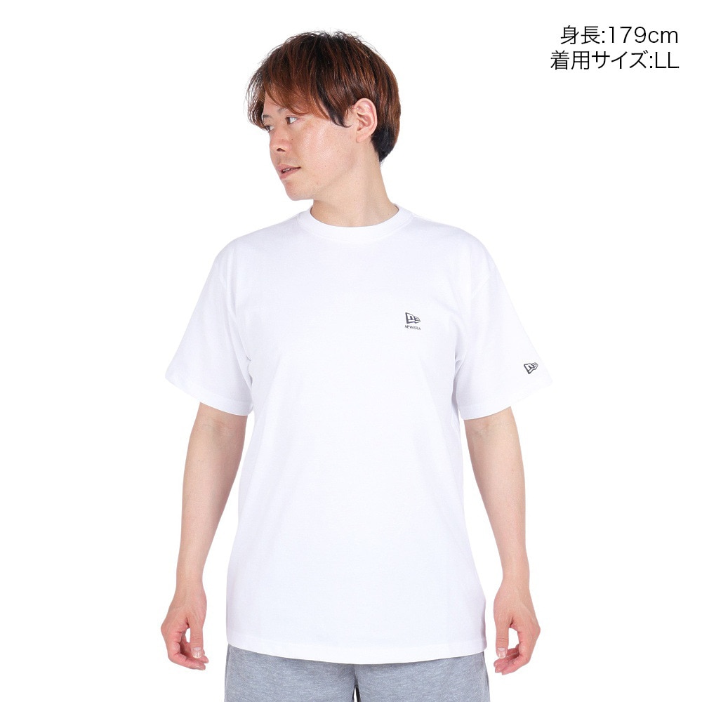 ニューエラ（NEW ERA）（メンズ）半袖 パフォーマンス Tシャツ Flag and Wordmark 14121828