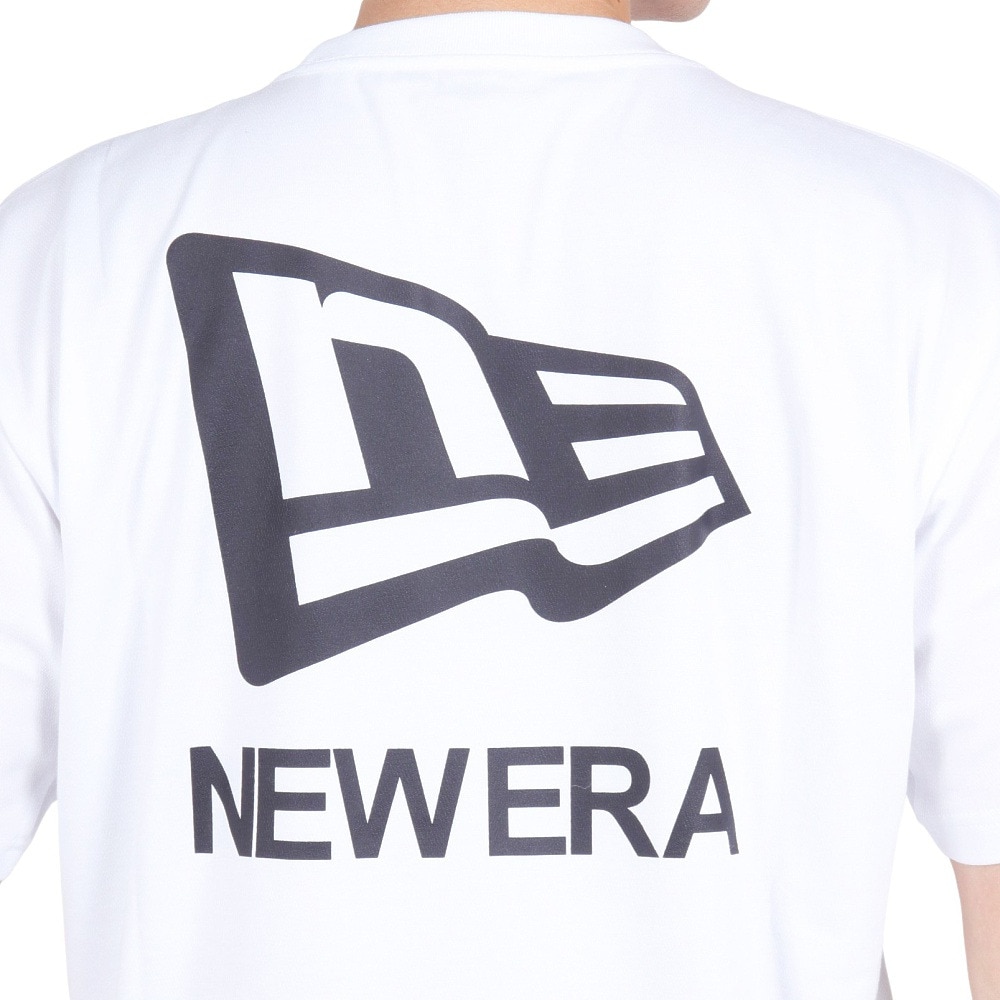 ニューエラ（NEW ERA）（メンズ）半袖 パフォーマンス Tシャツ Flag and Wordmark 14121828