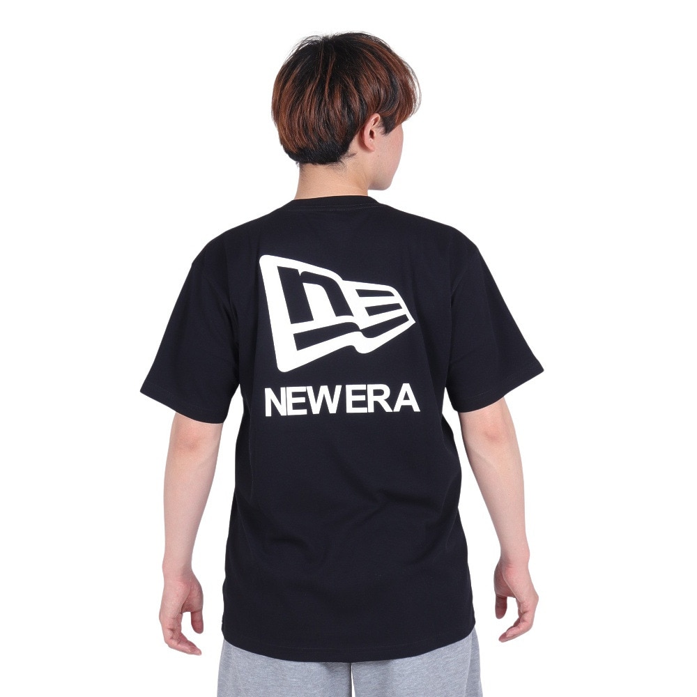 ニューエラ（NEW ERA）（メンズ）半袖 パフォーマンス Tシャツ Flag and Wordmark 14121829