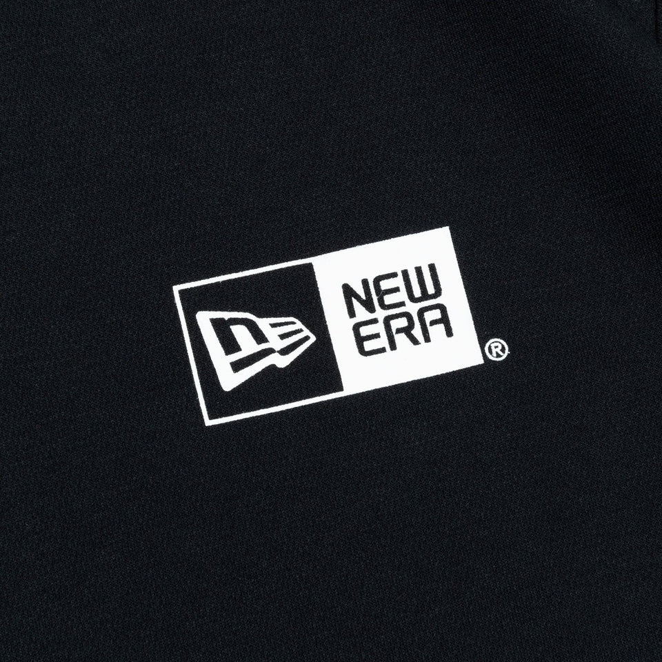 ニューエラ（NEW ERA）（メンズ、レディース）半袖 パフォーマンス Tシャツ ボックスロゴ ブラック 14121835