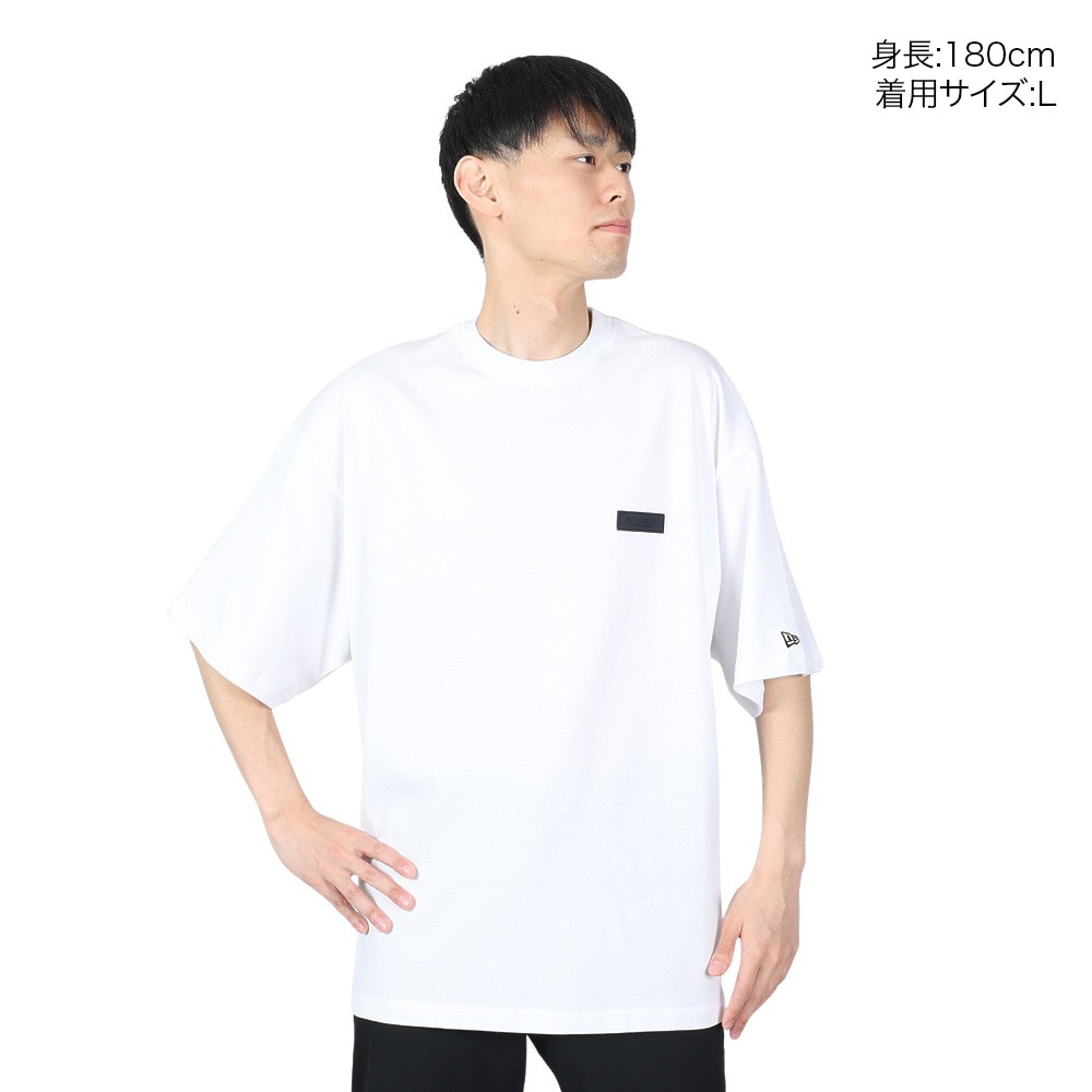 ニューエラ（NEW ERA）（メンズ、レディース）半袖 オーバーサイズド コットンTシャツ Zoom Up Logo 14121846