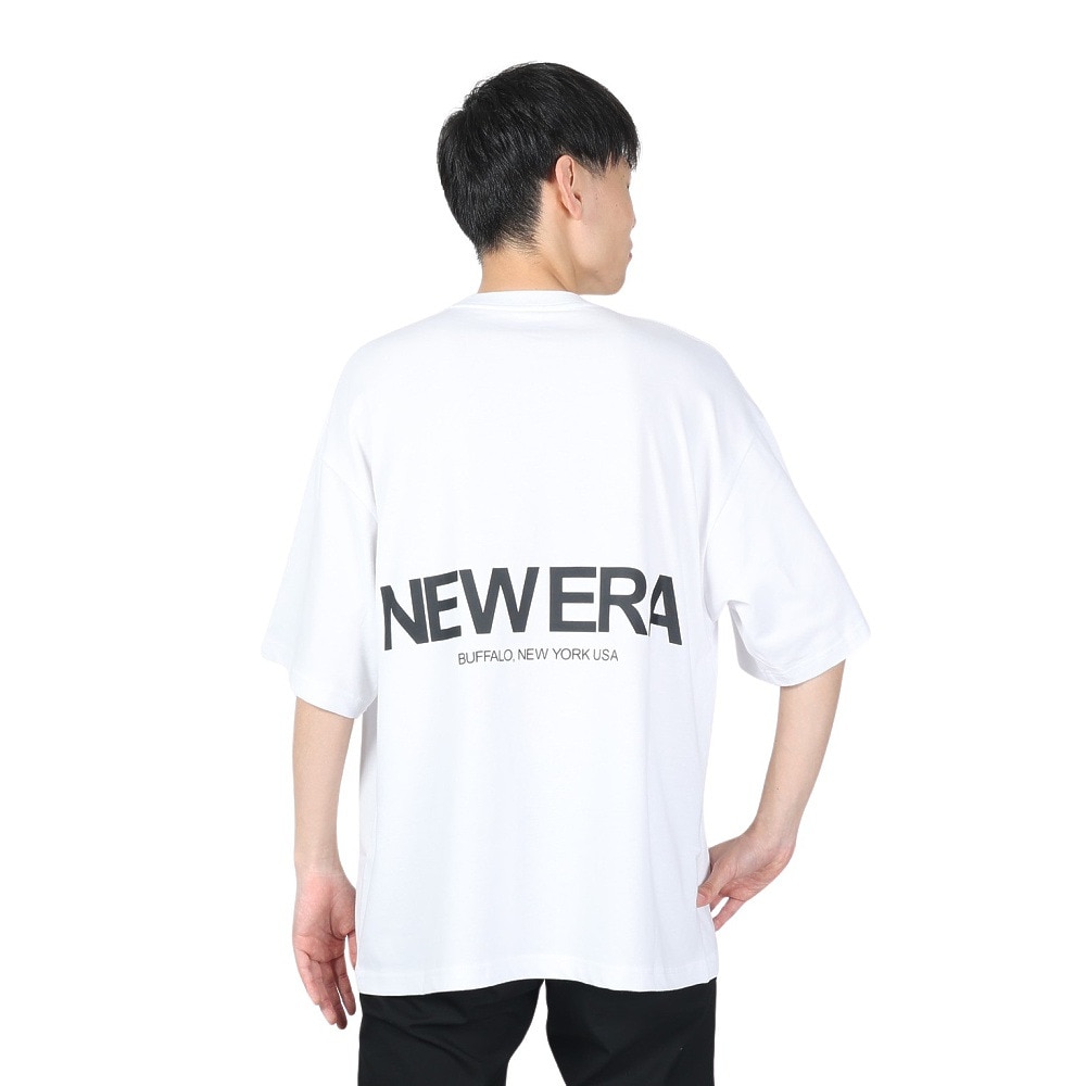 ニューエラ（NEW ERA）（メンズ、レディース）半袖 オーバーサイズド コットンTシャツ The Origin 14121850