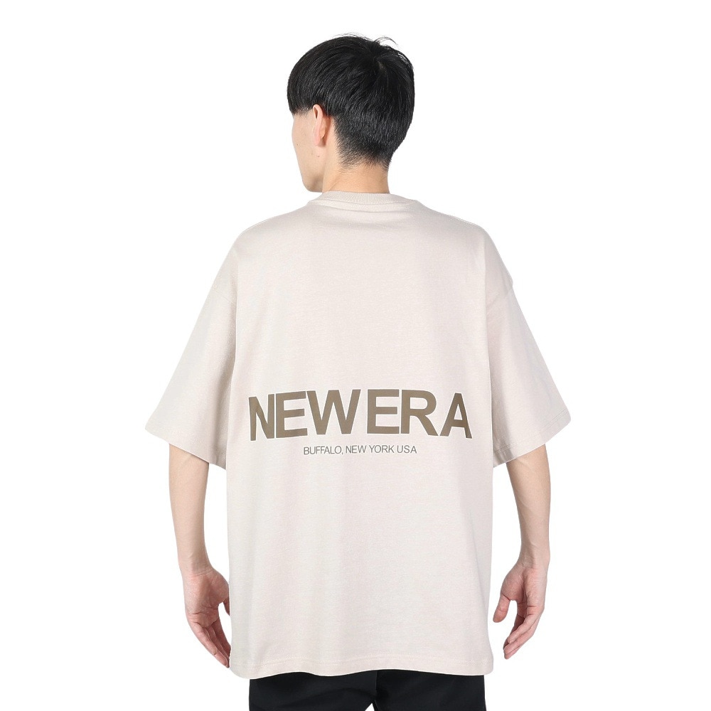 ニューエラ（NEW ERA）（メンズ、レディース）半袖 オーバーサイズド コットンTシャツ The Origin 14121851