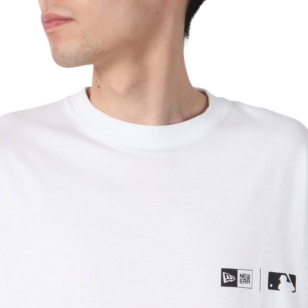ニューエラ（NEW ERA）（メンズ、レディース）半袖 オーバーサイズド コットン Tシャツ MLB Apparel 14121856