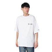 (メンズ、レディース)半袖 オーバーサイズド コットン Tシャツ MLB Apparel 14121856