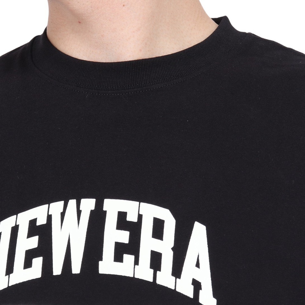 ニューエラ（NEW ERA）（メンズ、レディース）半袖 オーバーサイズド コットン Tシャツ Classic College 14121868