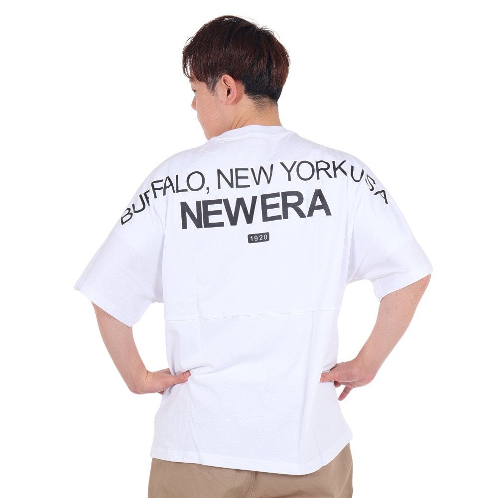 ニューエラ（NEW ERA）（メンズ）半袖Tシャツ オーバーサイズ コットン DST BIRTHPLACE 14121872