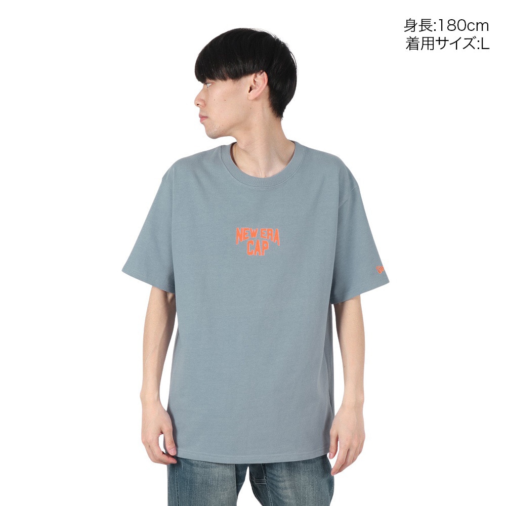 ニューエラ（NEW ERA）（メンズ）ヘビーウェイト コットン 半袖Tシャツ SB 14121875