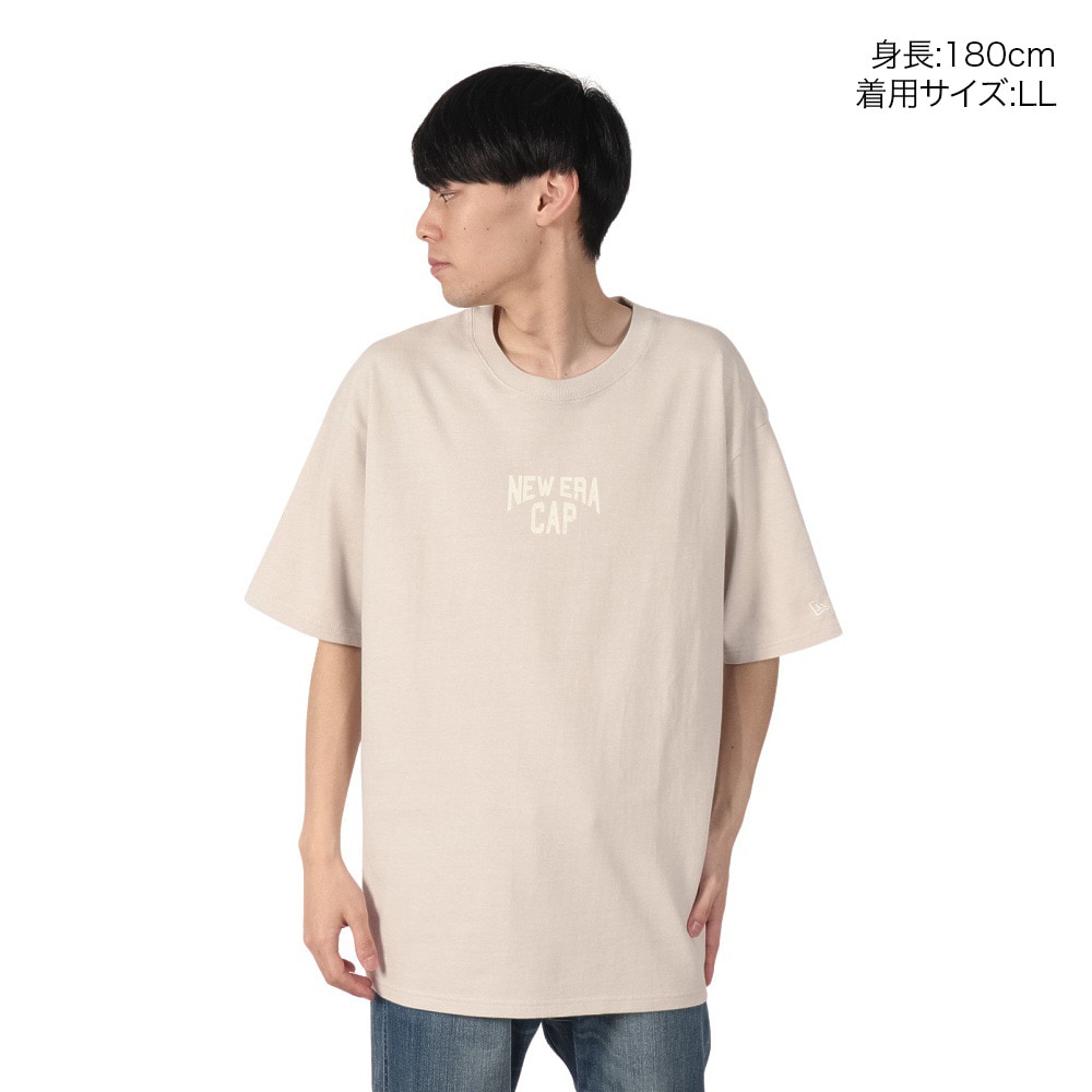 ニューエラ（NEW ERA）（メンズ）ヘビーウェイト コットン 半袖Tシャツ GR 14121877