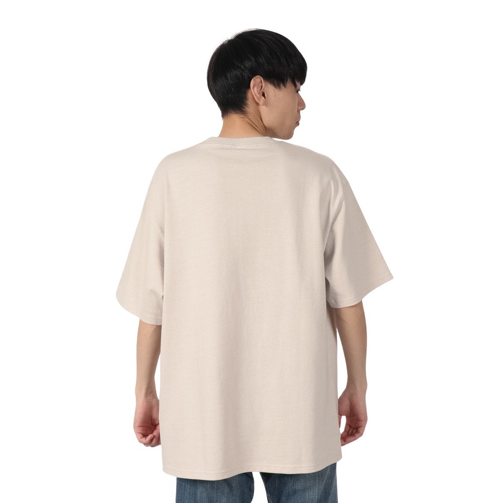 ニューエラ（NEW ERA）（メンズ）ヘビーウェイト コットン 半袖Tシャツ GR 14121877
