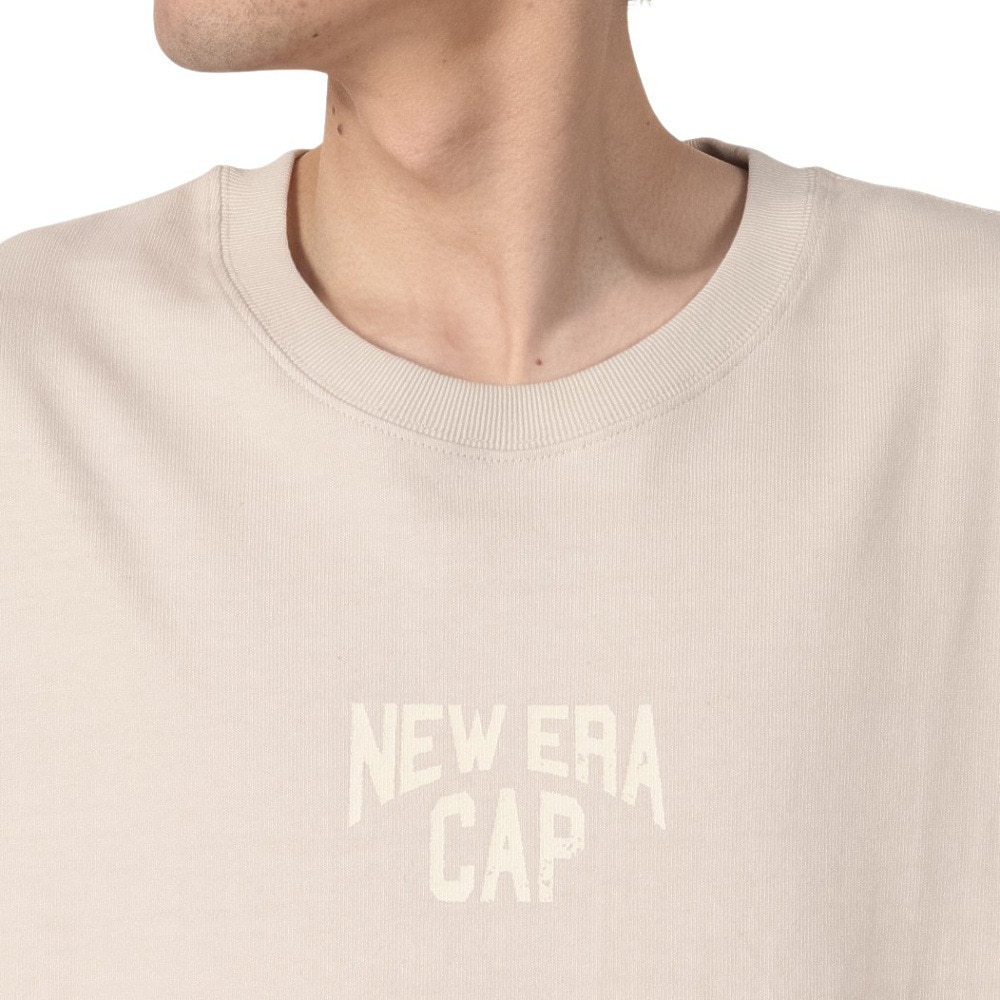 ニューエラ（NEW ERA）（メンズ）ヘビーウェイト コットン 半袖Tシャツ GR 14121877