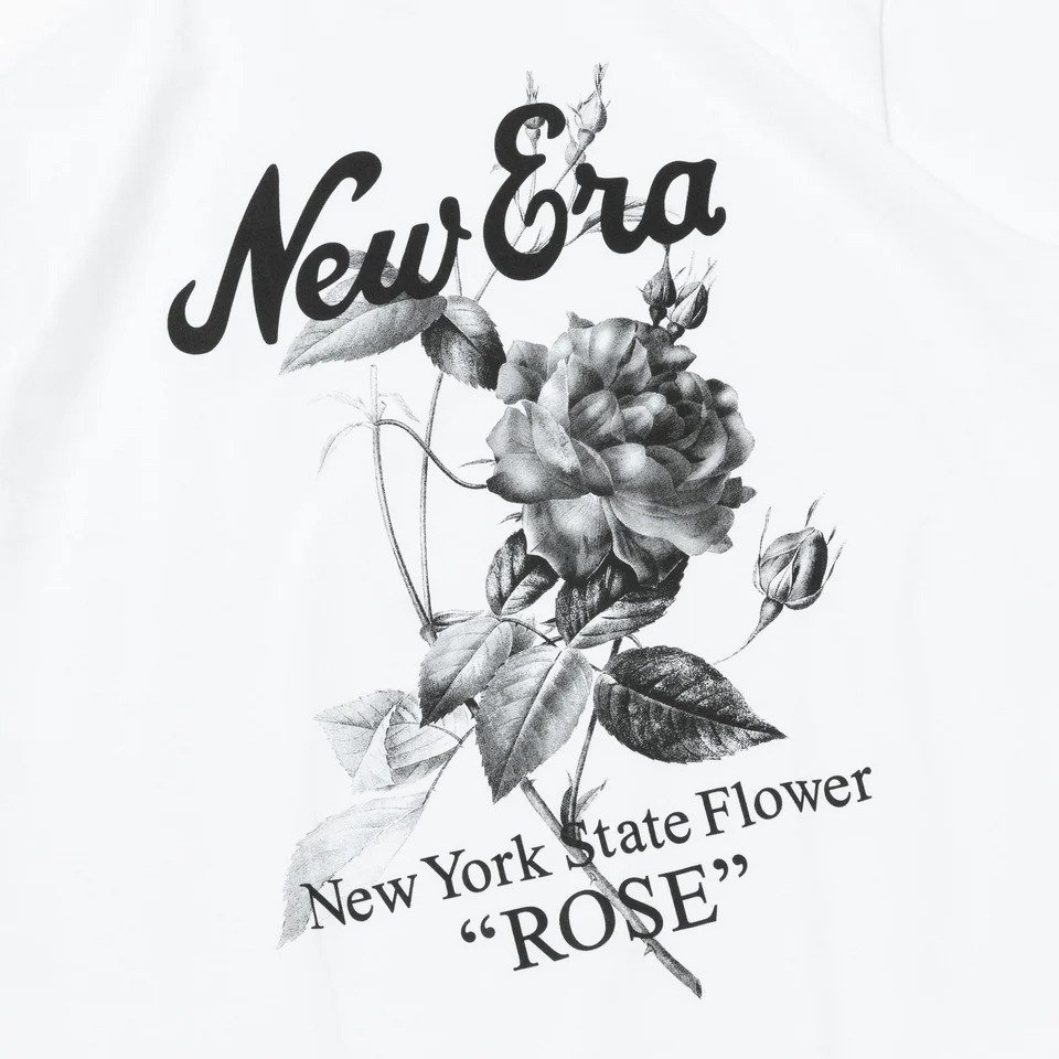 ニューエラ（NEW ERA）（メンズ、レディース）半袖 コットンTシャツ State Flowers ホワイト 14121879