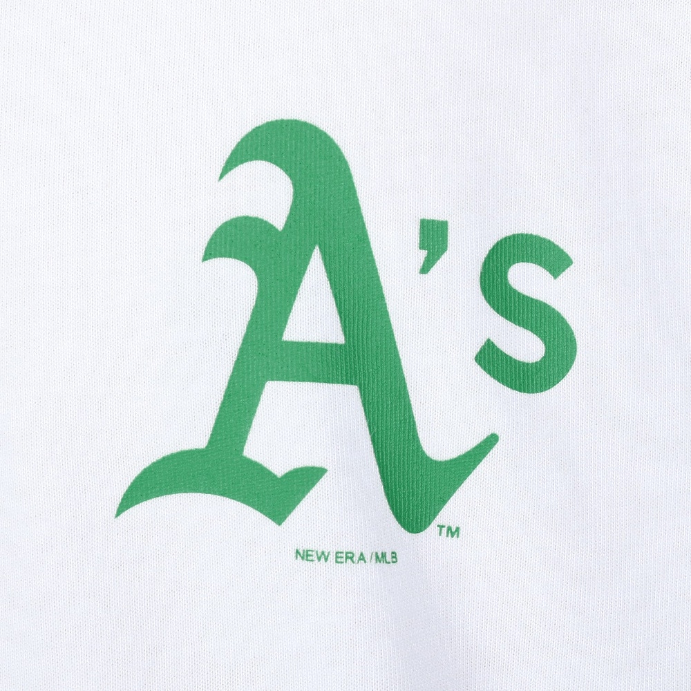 ニューエラ（NEW ERA）（メンズ、レディース）半袖 コットンTシャツ MLB Apparel World Series オークランド・アスレチックス 14121891