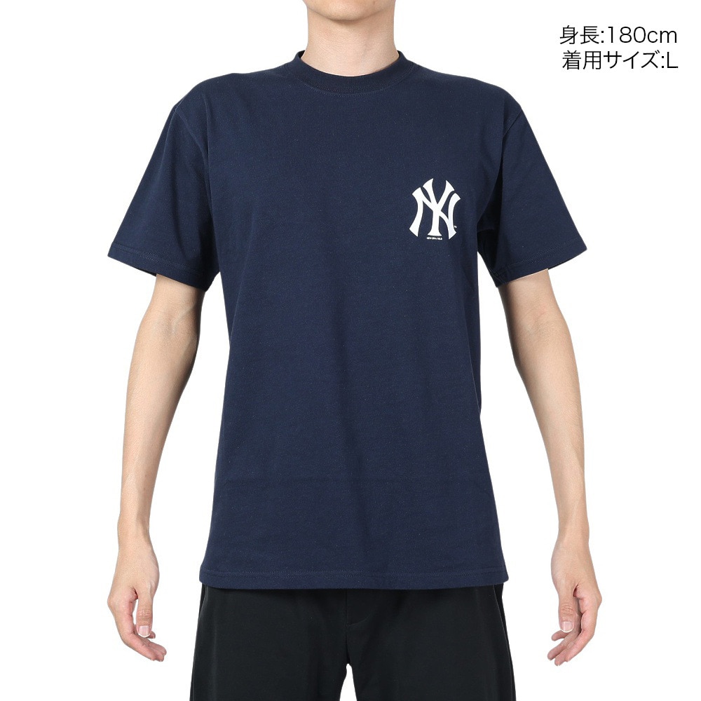 ニューエラ（NEW ERA）（メンズ、レディース）半袖 コットンTシャツ MLB Apparel World Series ニューヨーク・ヤンキース 14121893
