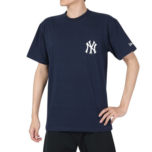 ニューエラ（NEW ERA）（メンズ、レディース）半袖 コットンTシャツ 