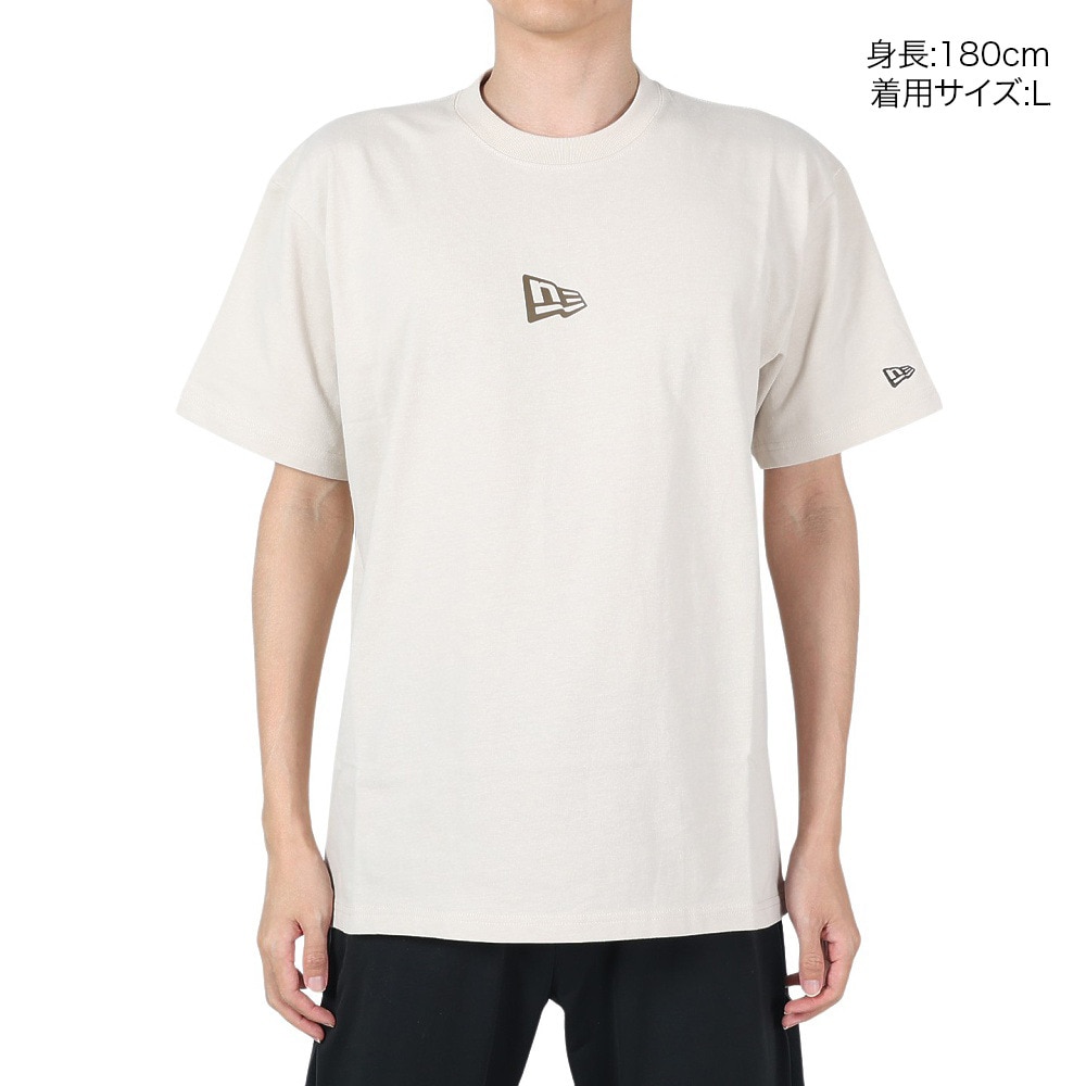 ニューエラ（NEW ERA）（メンズ、レディース）半袖 レギュラーフィット コットンTシャツ Flag Logo Mini 14121897