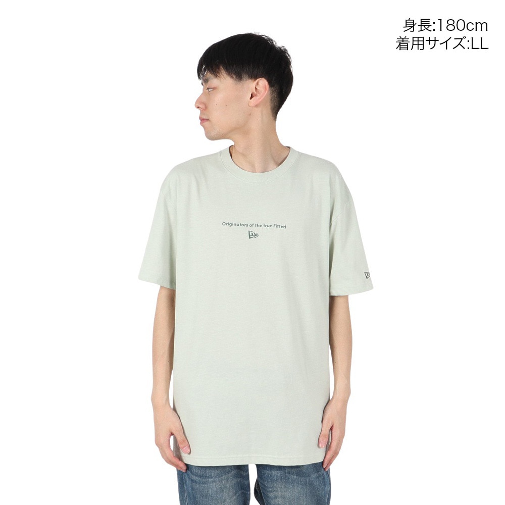 ニューエラ（NEW ERA）（メンズ）半袖Tシャツ コットン Circle OOTTF 14121904