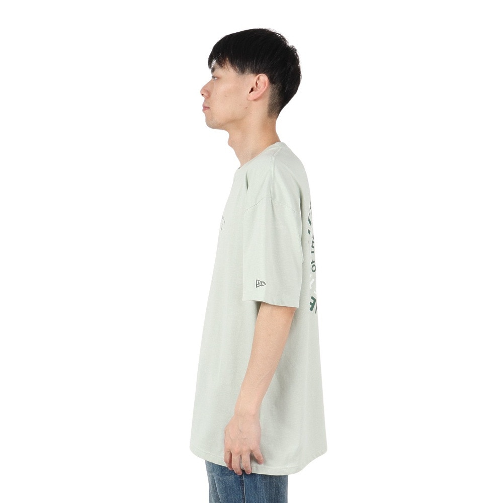 ニューエラ（NEW ERA）（メンズ）半袖Tシャツ コットン Circle OOTTF 14121904