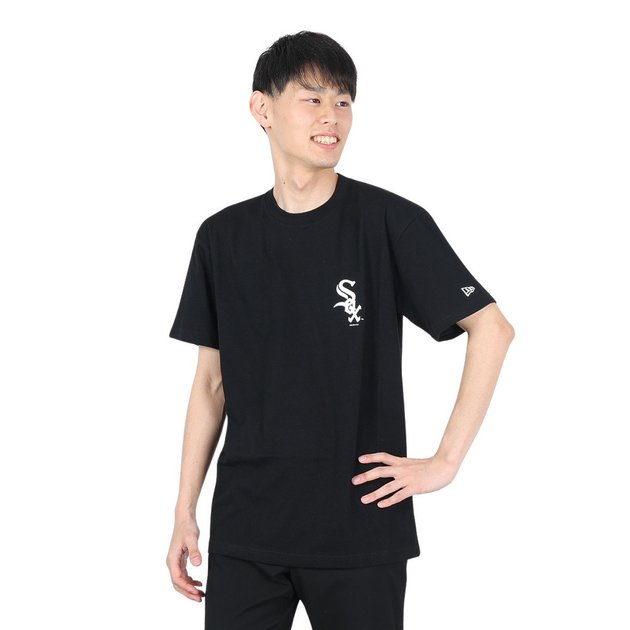 ニューエラ（NEW ERA）（メンズ、レディース）半袖 コットンTシャツ 