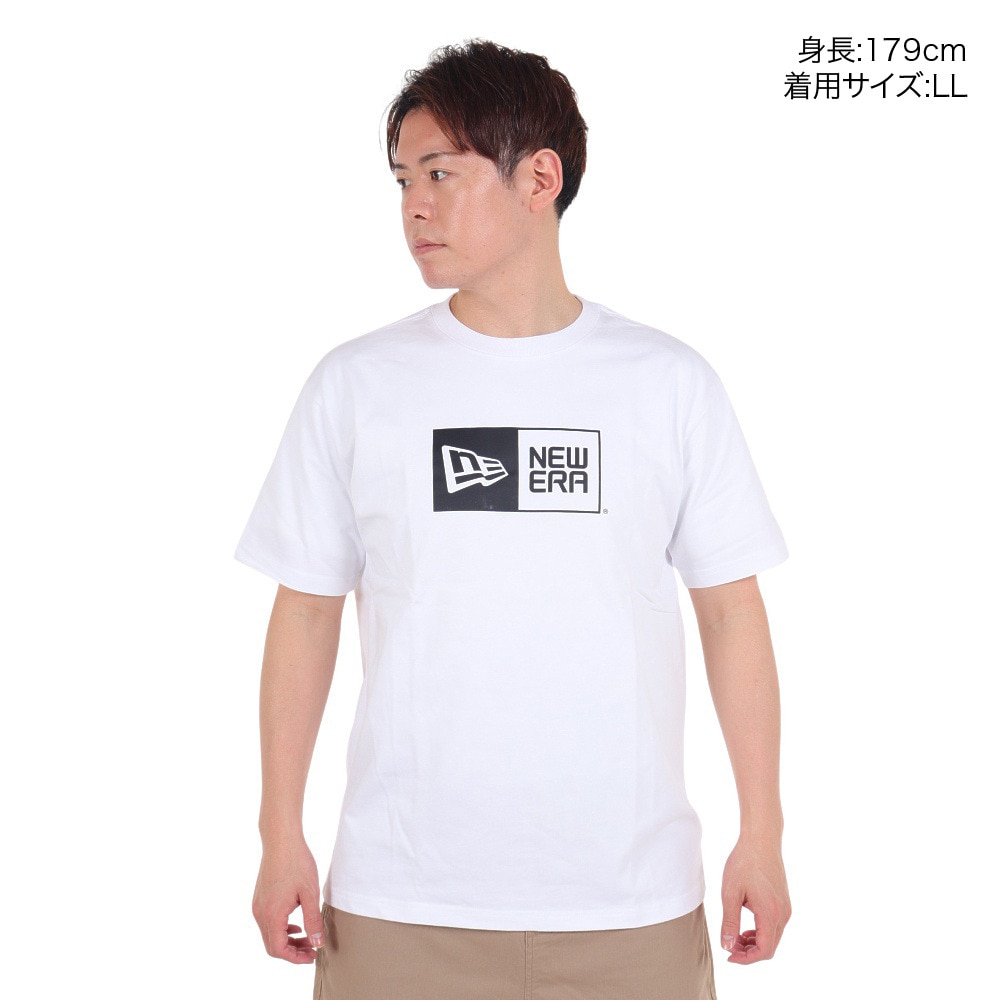 ニューエラ（NEW ERA）（メンズ）CT 半袖Tシャツ BOX LOGO 14121907