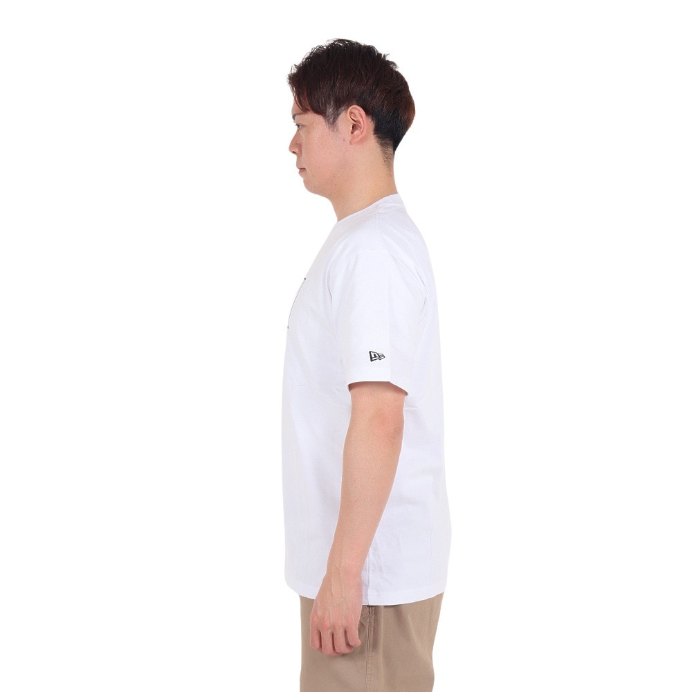 ニューエラ（NEW ERA）（メンズ、レディース）ショートスリーブ CT Tシャツ BOX ロゴ 14121907