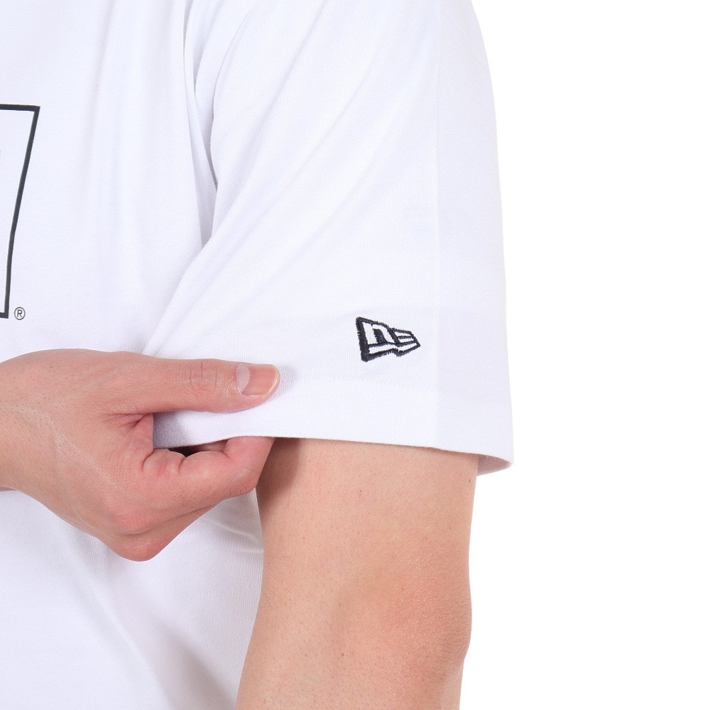 ニューエラ（NEW ERA）（メンズ、レディース）ショートスリーブ CT Tシャツ BOX ロゴ 14121907