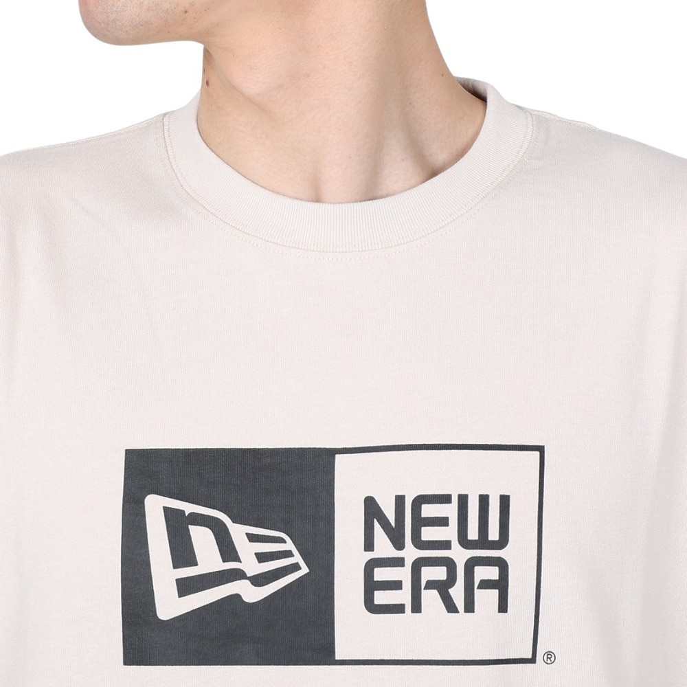 ニューエラ（NEW ERA）（メンズ、レディース）ショートスリーブ CT Tシャツ BOX ロゴ 14121908