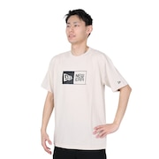 ニューエラ（NEW ERA）（メンズ、レディース）ショートスリーブ CT Tシャツ BOX ロゴ 14121908