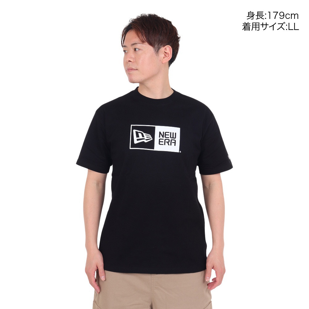 ニューエラ（NEW ERA）（メンズ、レディース）ショートスリーブ CT Tシャツ BOX ロゴ 14121914