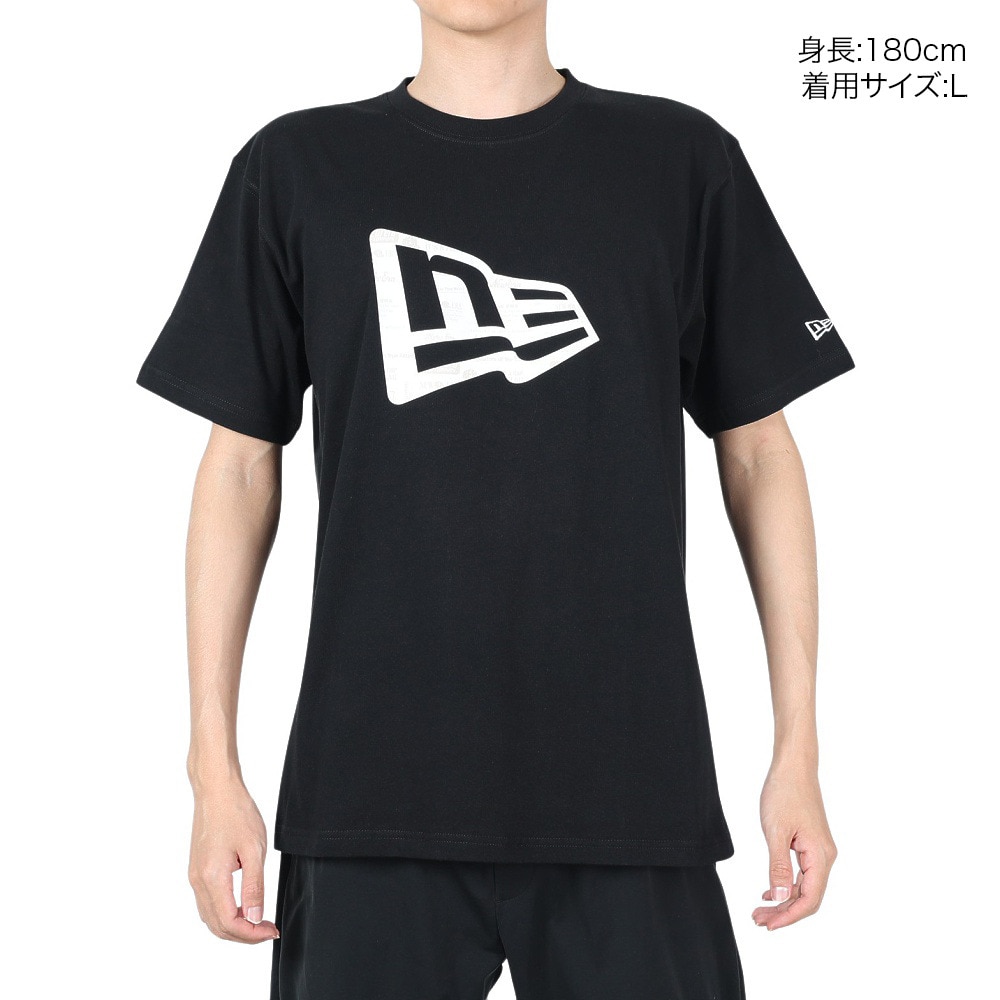 ニューエラ（NEW ERA）（メンズ、レディース）半袖 コットンTシャツ Archive Logo フラッグロゴ 14121922