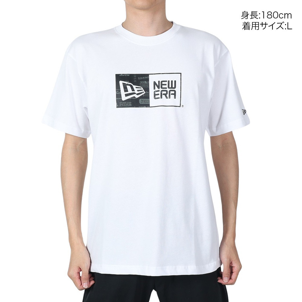 ニューエラ（NEW ERA）（メンズ、レディース）半袖 コットンTシャツ Archive Logo ボックスロゴ 14121923